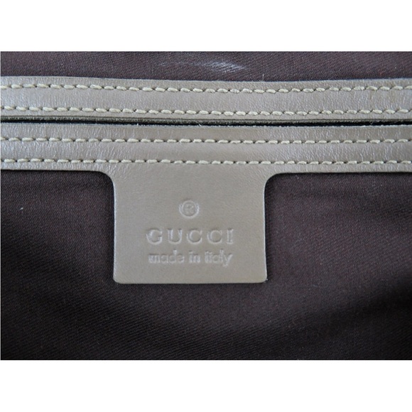 Gucci Brown Monogram Tote - Picture 12 of 14